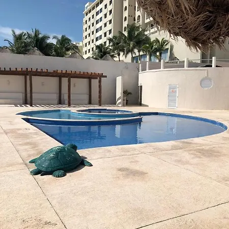 Amazing Caribbean Ocean View At Villas Marlin In Cancun Exterior photo