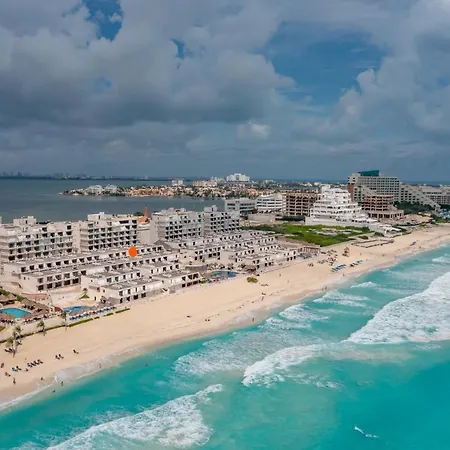 Amazing Caribbean Ocean View At Villas Marlin In Cancun Exterior photo